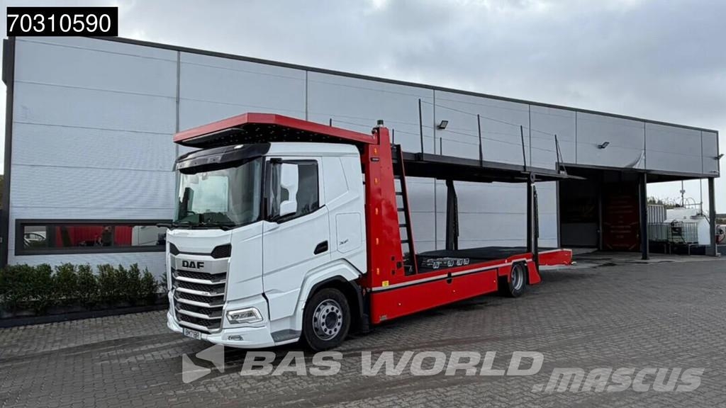 DAF XF 530 XF 4X2 NEW! BASREAL Car transporter Winch 5 Vehicle transporters