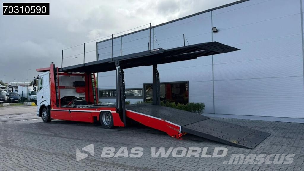 DAF XF 530 XF 4X2 NEW! BASREAL Car transporter Winch 5 Vehicle transporters
