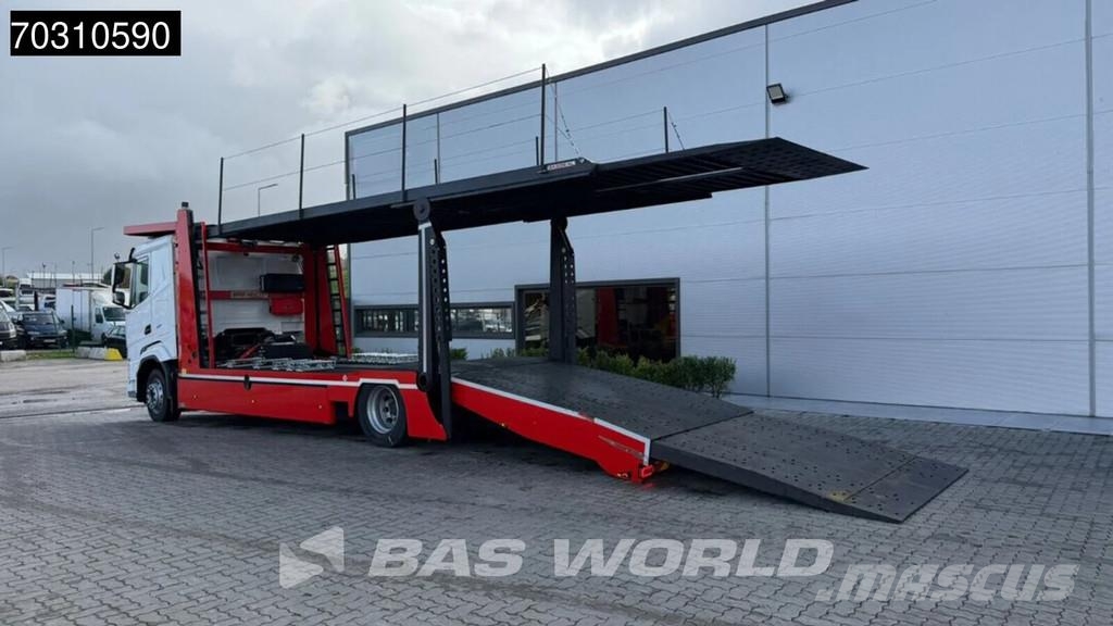 DAF XF 530 XF 4X2 NEW! BASREAL Car transporter Winch 5 Vehicle transporters