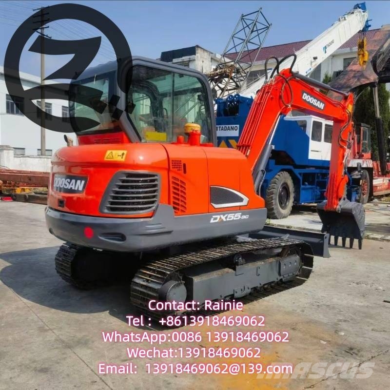 Doosan DX 55 Mini kotrók < 7t