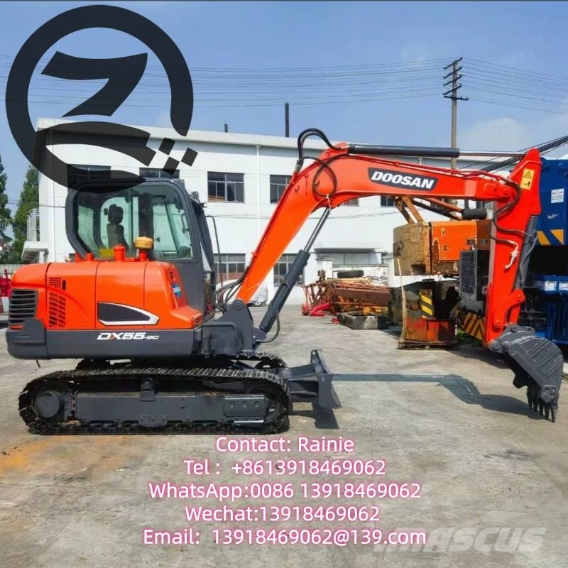 Doosan DX 55 Mini kotrók < 7t