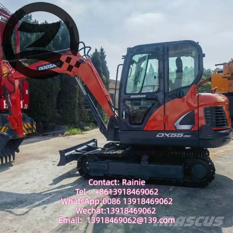 Doosan DX 55 Mini kotrók < 7t