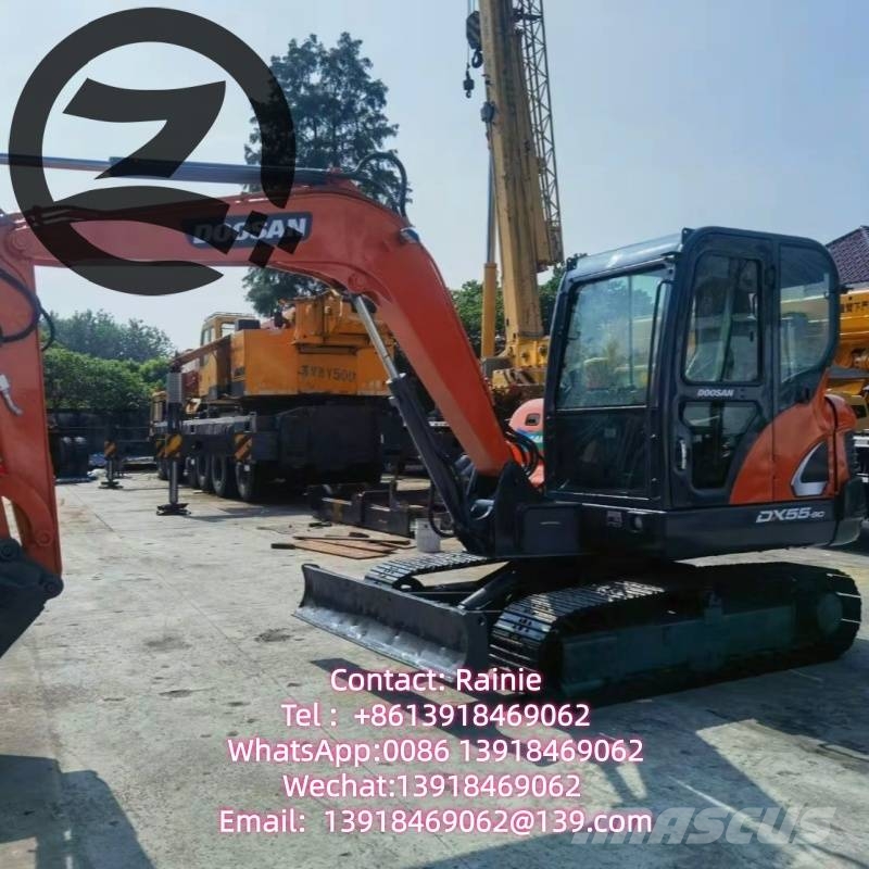 Doosan DX 55 Mini kotrók < 7t