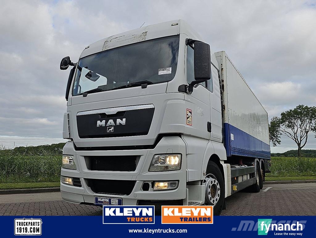MAN 26.440 TGX 6X2 TAILLIFT Camiones caja cerrada