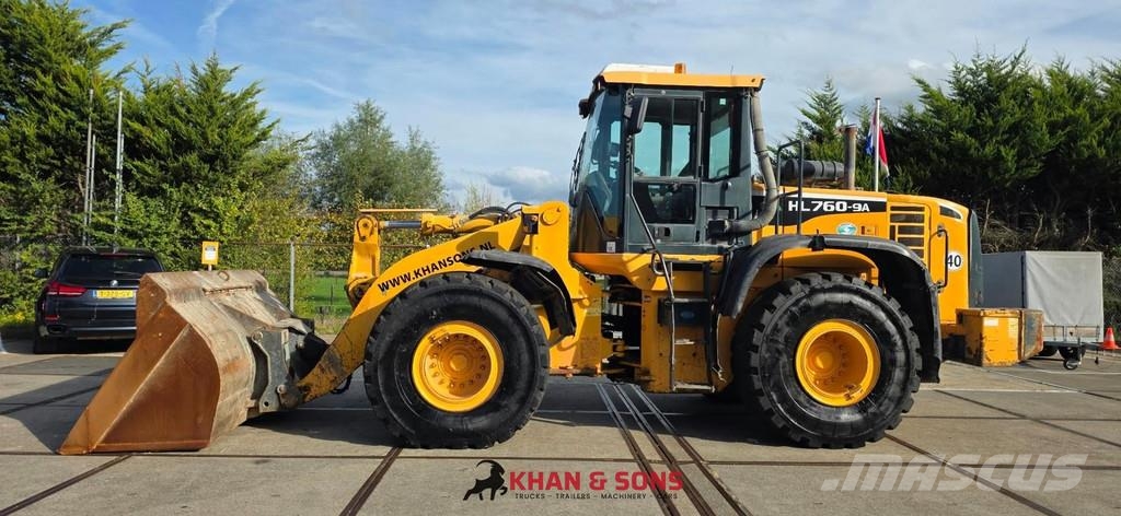 Hyundai HL760-9A BM / Air pressure unit / 4x4 / Cummins QS Wielladers