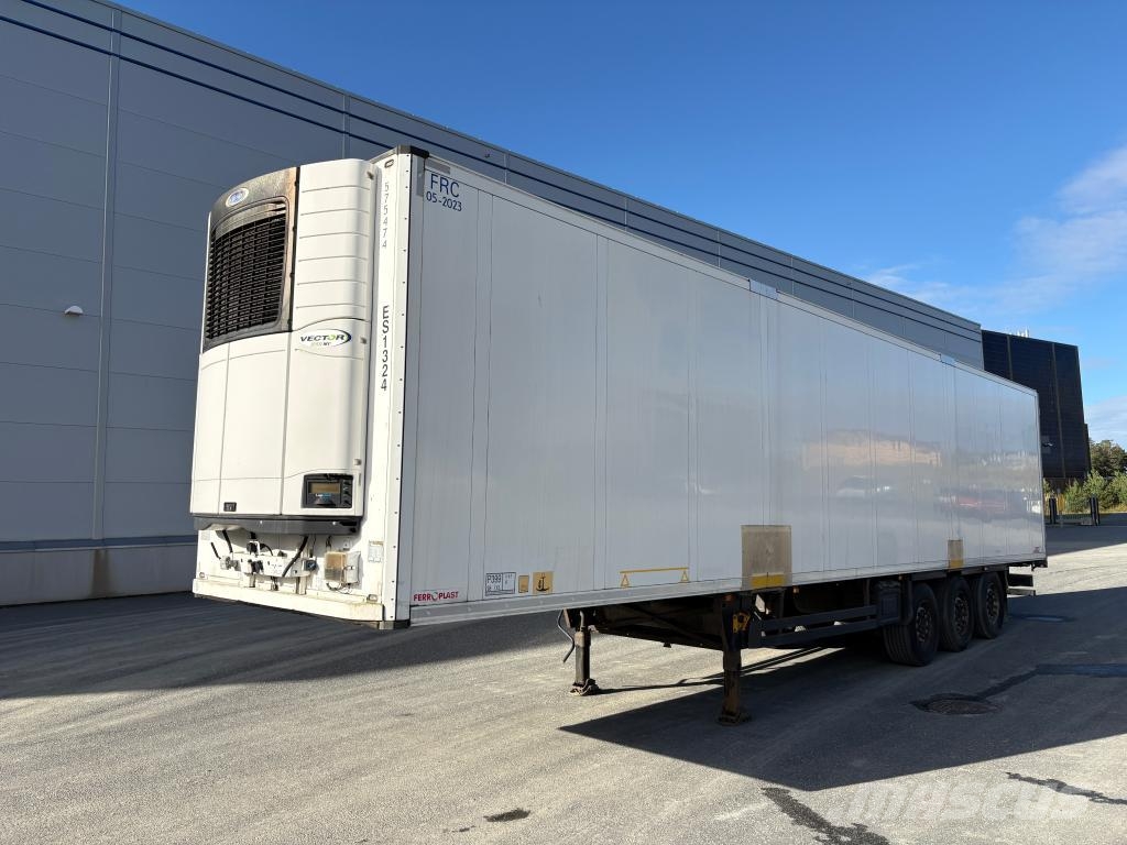 Schmitz Cargobull Trailer Reefer Flower Width & Dual Temp & Double S Semirimorchi a temperatura controllata