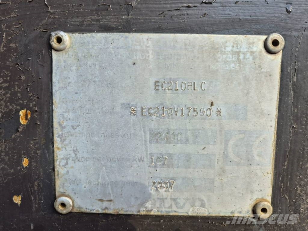 Volvo EC 210 B LC Escavadeiras de esteiras