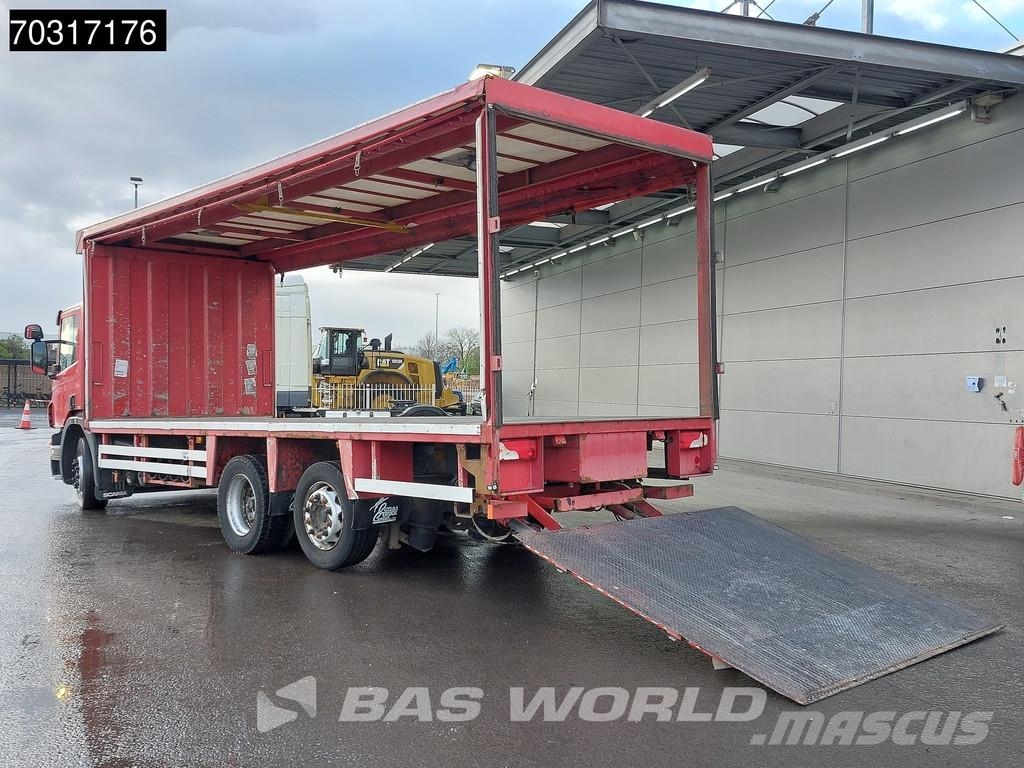 Scania P280 6X2 2500kg Ladebordwand Curtains Full Air Lif Lastbil - Gardin