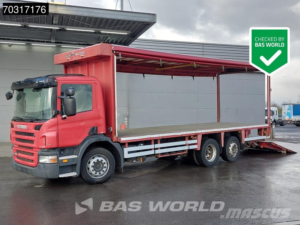 Scania P280 6X2 2500kg Ladebordwand Curtains Full Air Lif Lastbil - Gardin