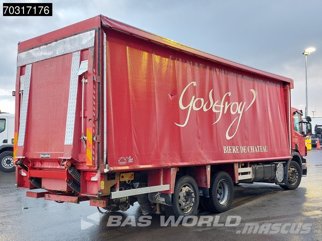 Scania P280 6X2 2500kg Ladebordwand Curtains Full Air Lif Lastbil - Gardin