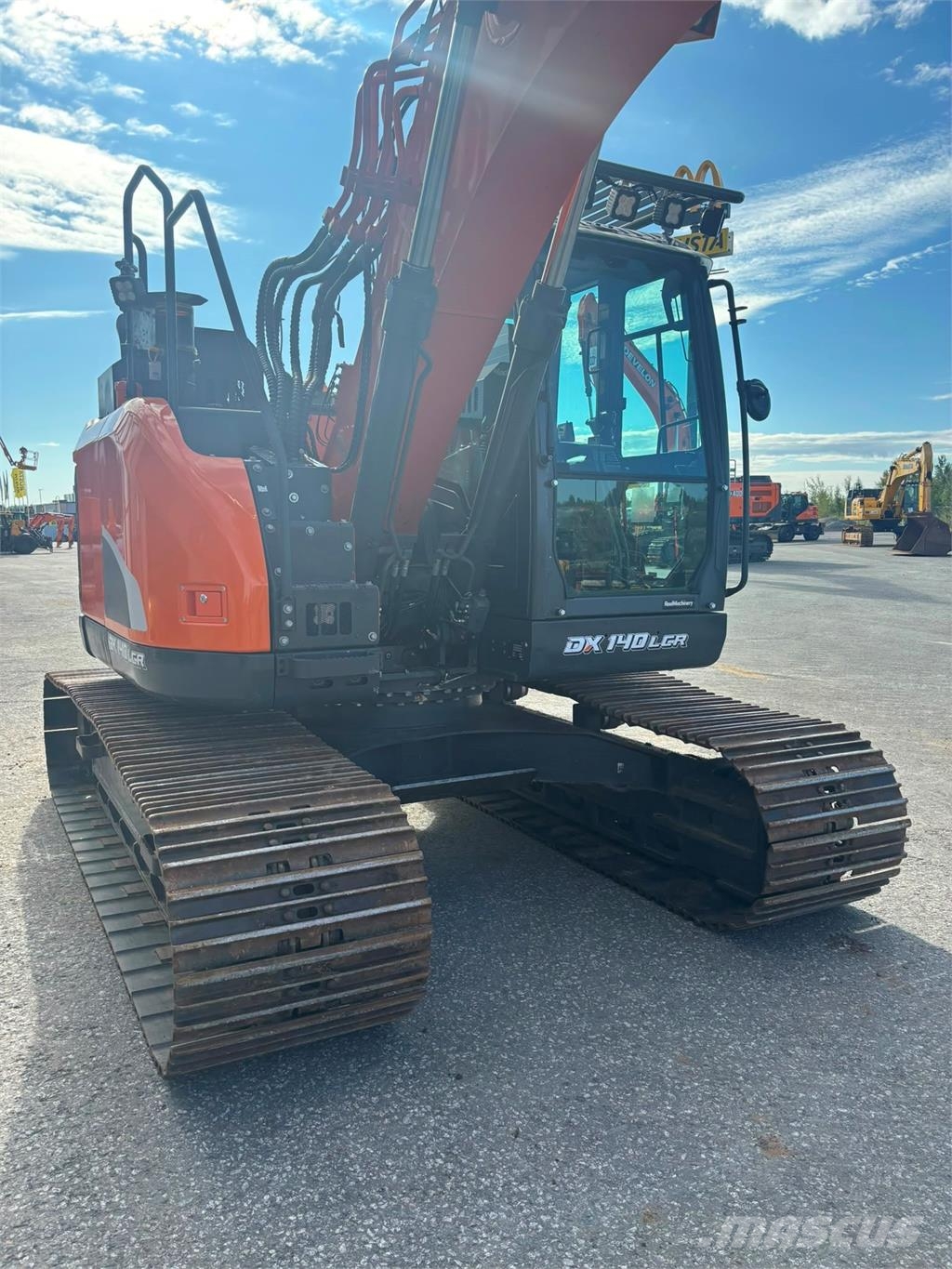 Doosan DX140LCR-5 Rupsgraafmachines