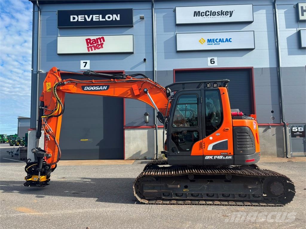 Doosan DX140LCR-5 Rupsgraafmachines