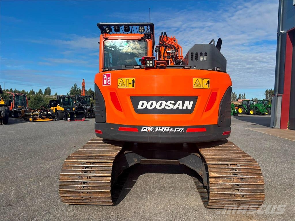 Doosan DX140LCR-5 Rupsgraafmachines