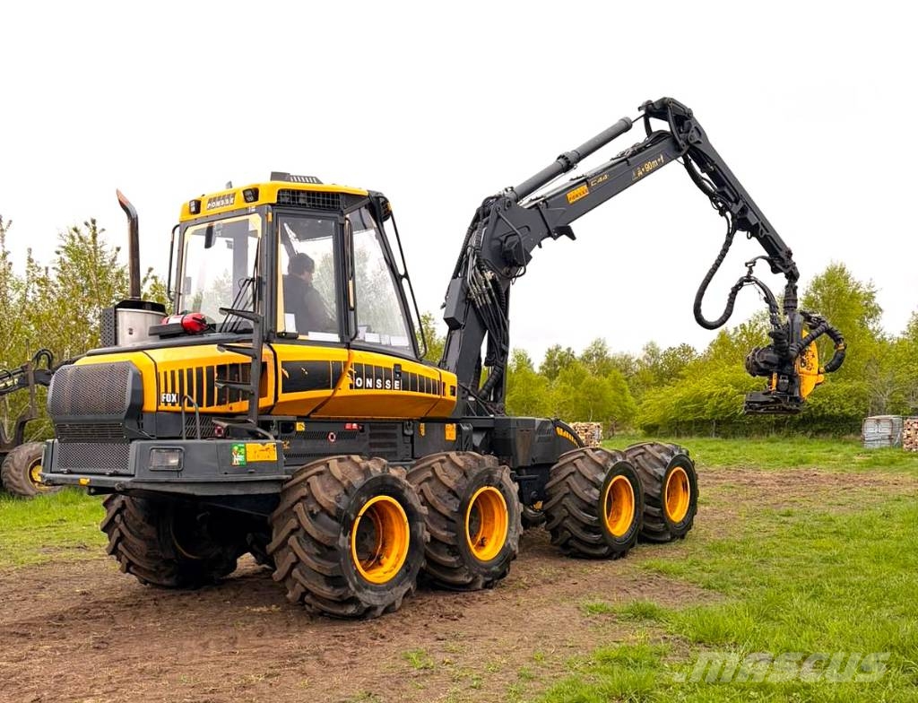 Ponsse Fox Timber Harvester/H6 Head Skördare