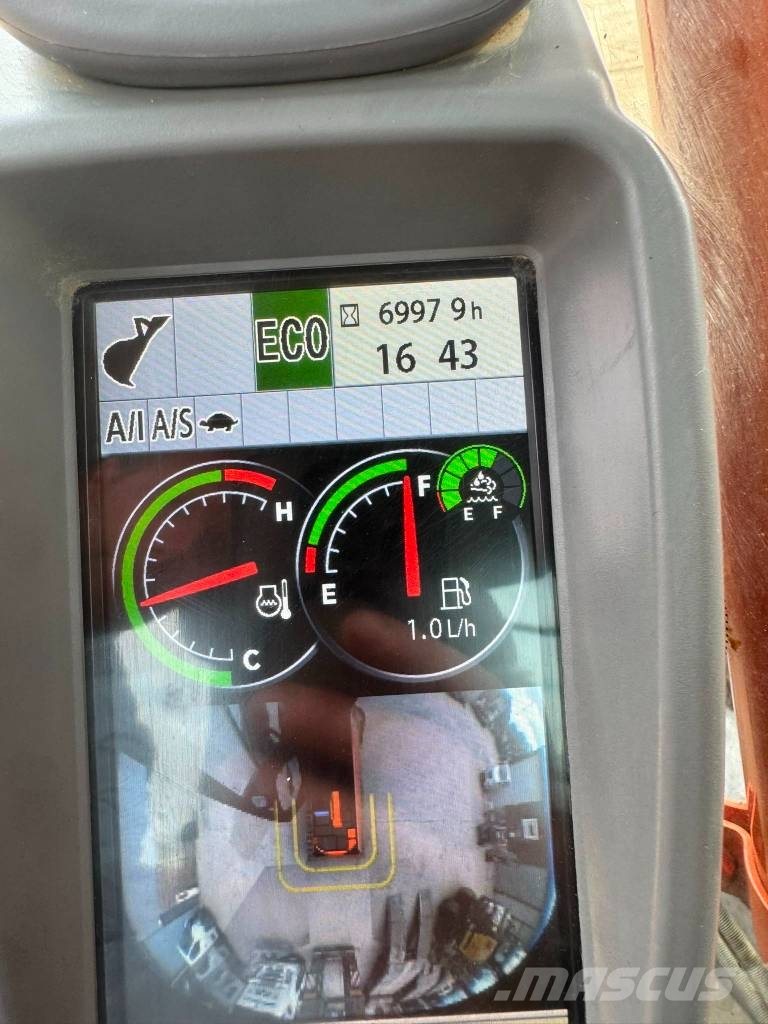 Hitachi ZX 135 US BL-6 Bageri gusjeničari
