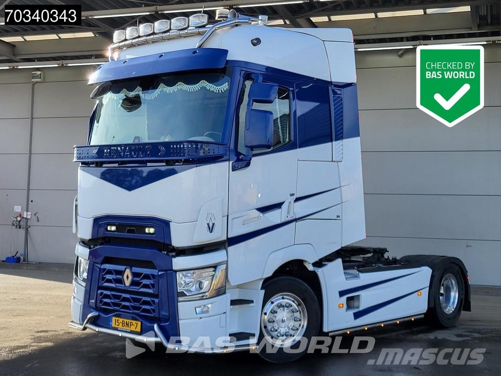 Renault T 520 T 4X2 HIGH Full-Air 2xTanks Alcoa's Xenon Na Tractor Units