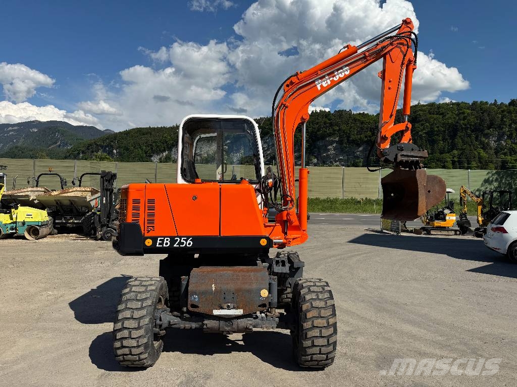 Pel-Job 256 Mobilbagger 3xSchaufeln 5190 kg Εκσκαφείς με τροχούς - λάστιχα