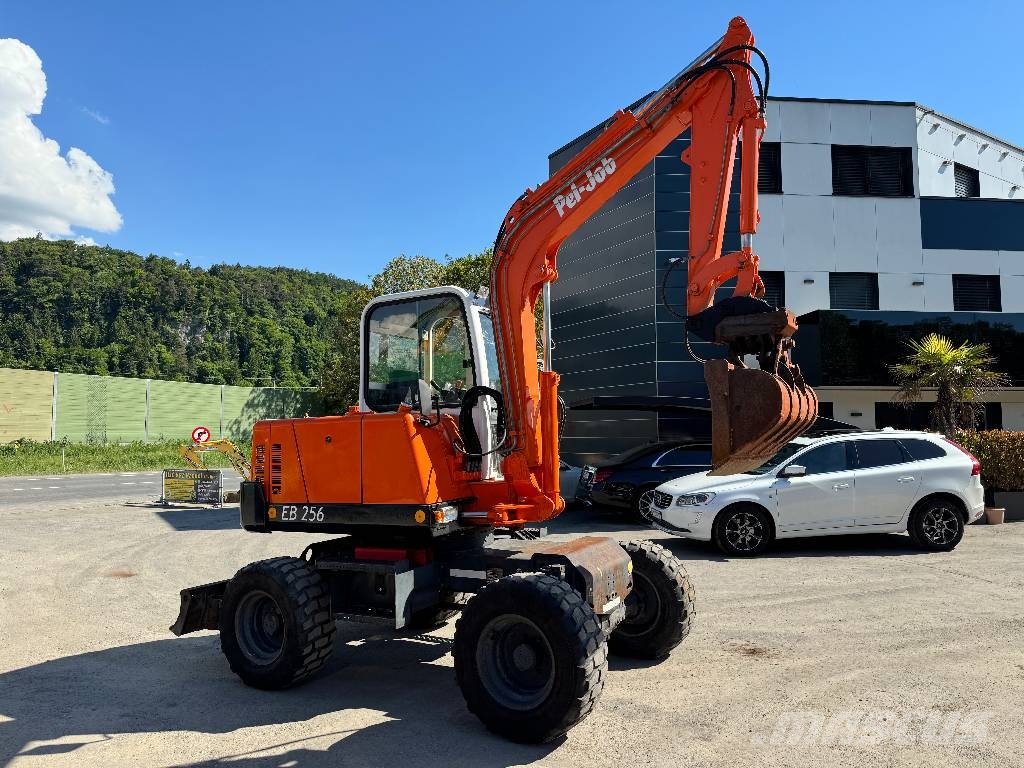 Pel-Job 256 Mobilbagger 3xSchaufeln 5190 kg Εκσκαφείς με τροχούς - λάστιχα
