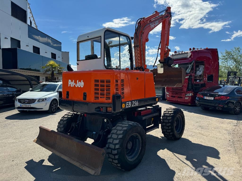 Pel-Job 256 Mobilbagger 3xSchaufeln 5190 kg Εκσκαφείς με τροχούς - λάστιχα