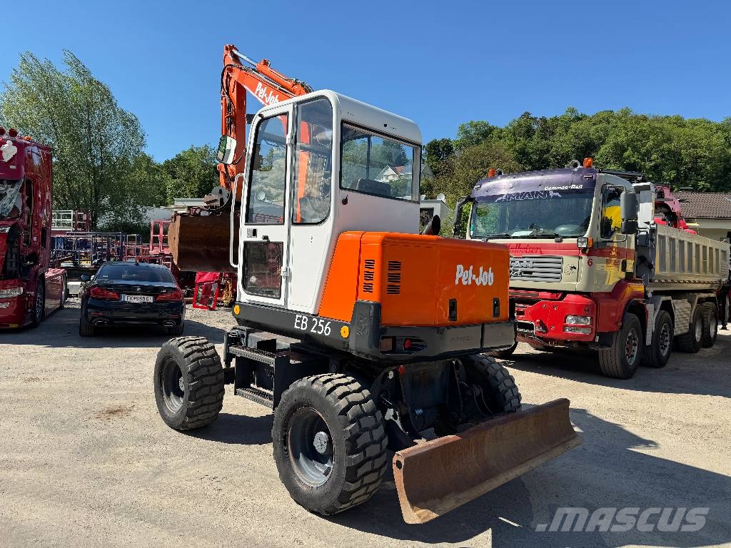 Pel-Job 256 Mobilbagger 3xSchaufeln 5190 kg Εκσκαφείς με τροχούς - λάστιχα