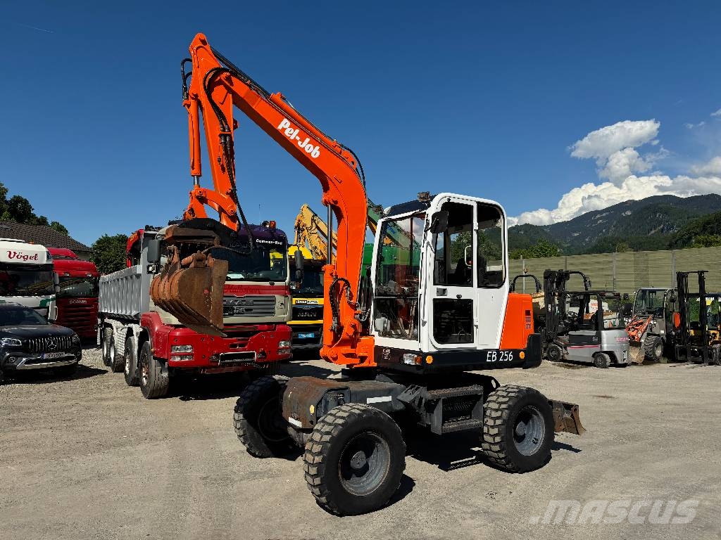 Pel-Job 256 Mobilbagger 3xSchaufeln 5190 kg Εκσκαφείς με τροχούς - λάστιχα