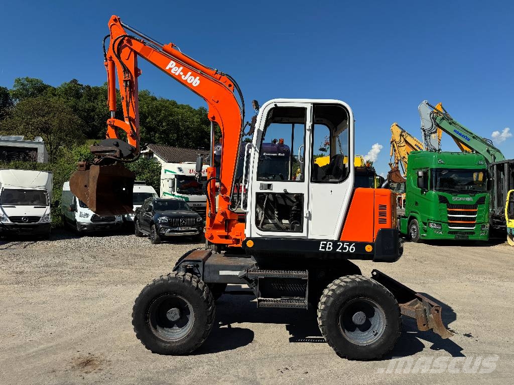 Pel-Job 256 Mobilbagger 3xSchaufeln 5190 kg Εκσκαφείς με τροχούς - λάστιχα