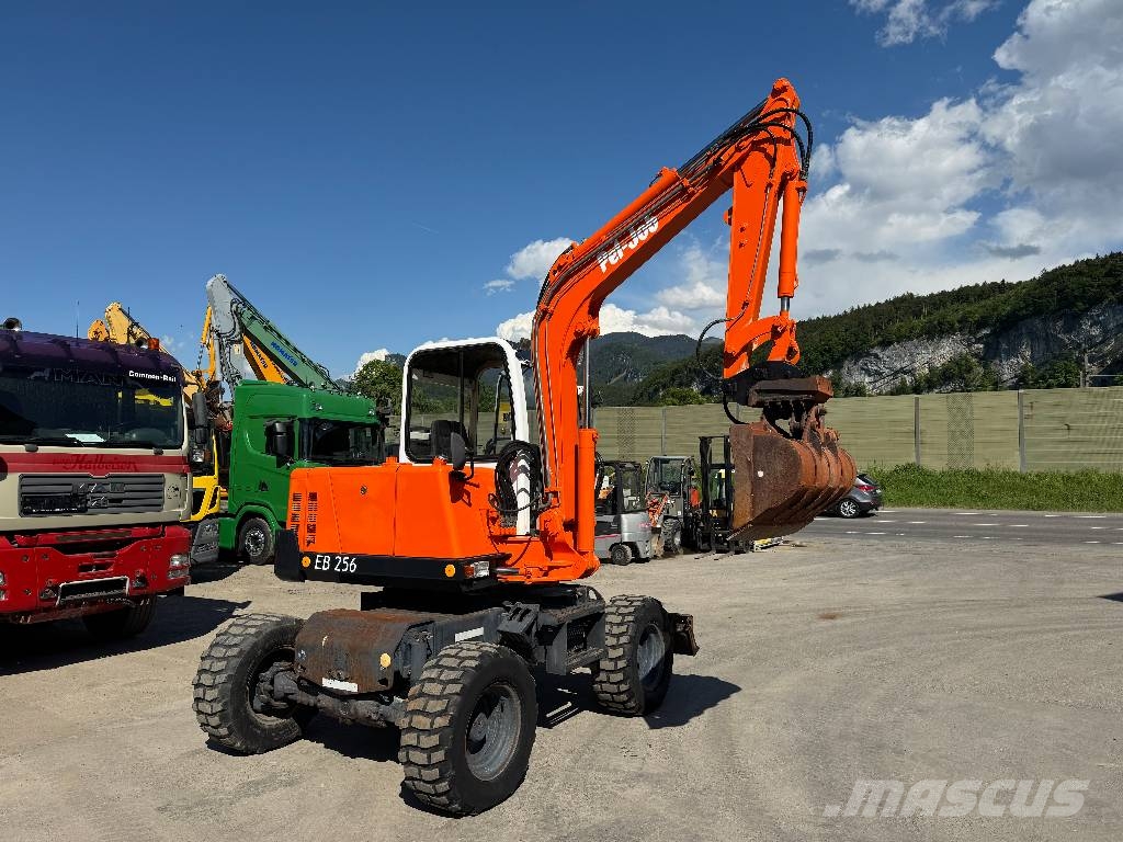 Pel-Job 256 Mobilbagger 3xSchaufeln 5190 kg Εκσκαφείς με τροχούς - λάστιχα