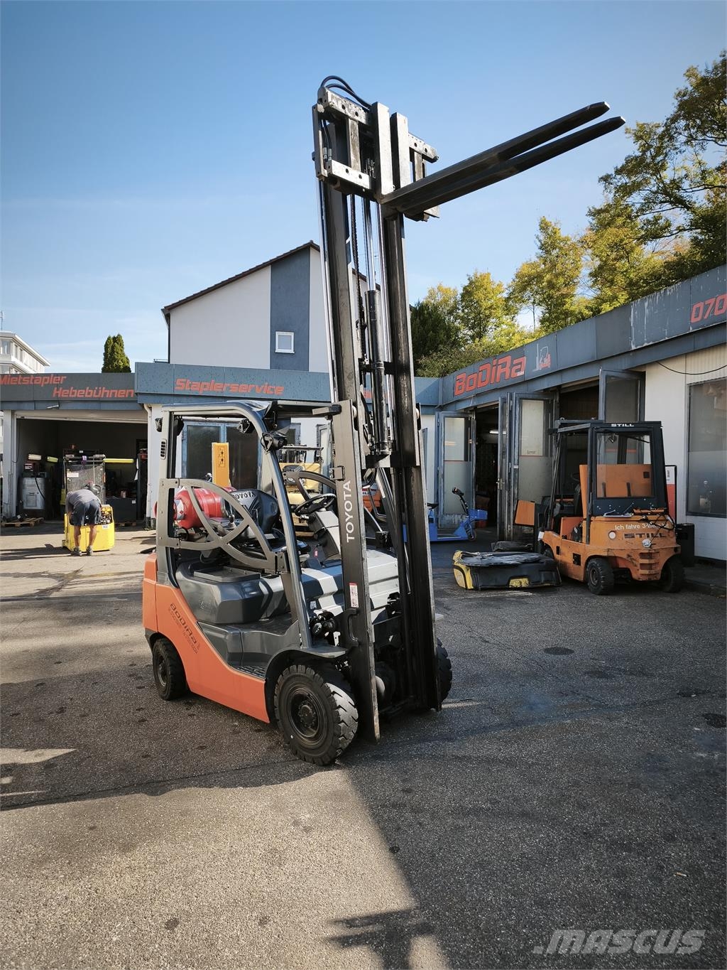 Toyota 02-8 FGF 18 شاحنات LPG