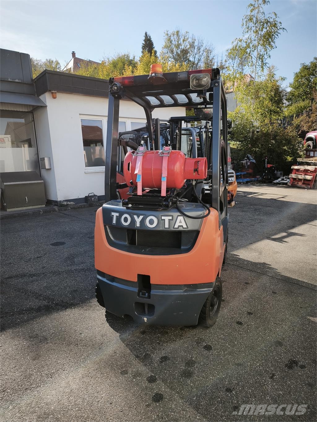 Toyota 02-8 FGF 18 Περονοφόρα ανυψωτικά κλαρκ με φυσικό αέριο LPG