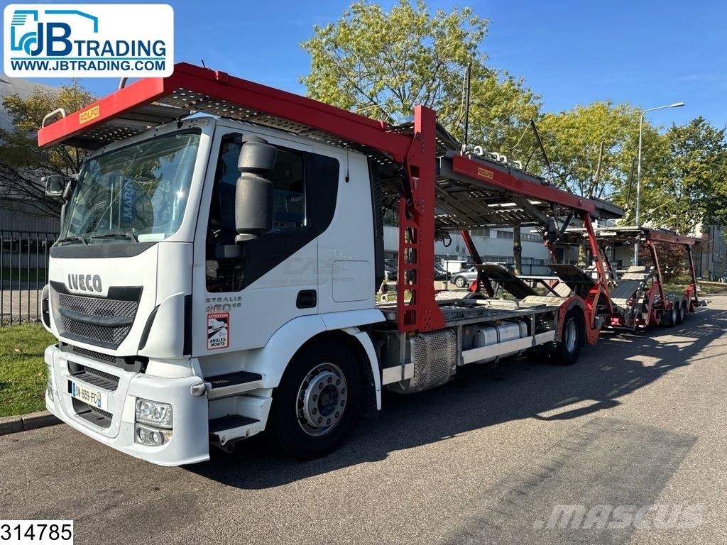 Iveco Stralis 460 EURO 6, Rolfo, Combi, Retarder Oprijwagen