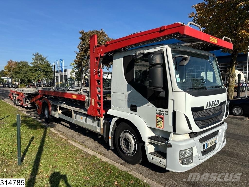 Iveco Stralis 460 EURO 6, Rolfo, Combi, Retarder Oprijwagen