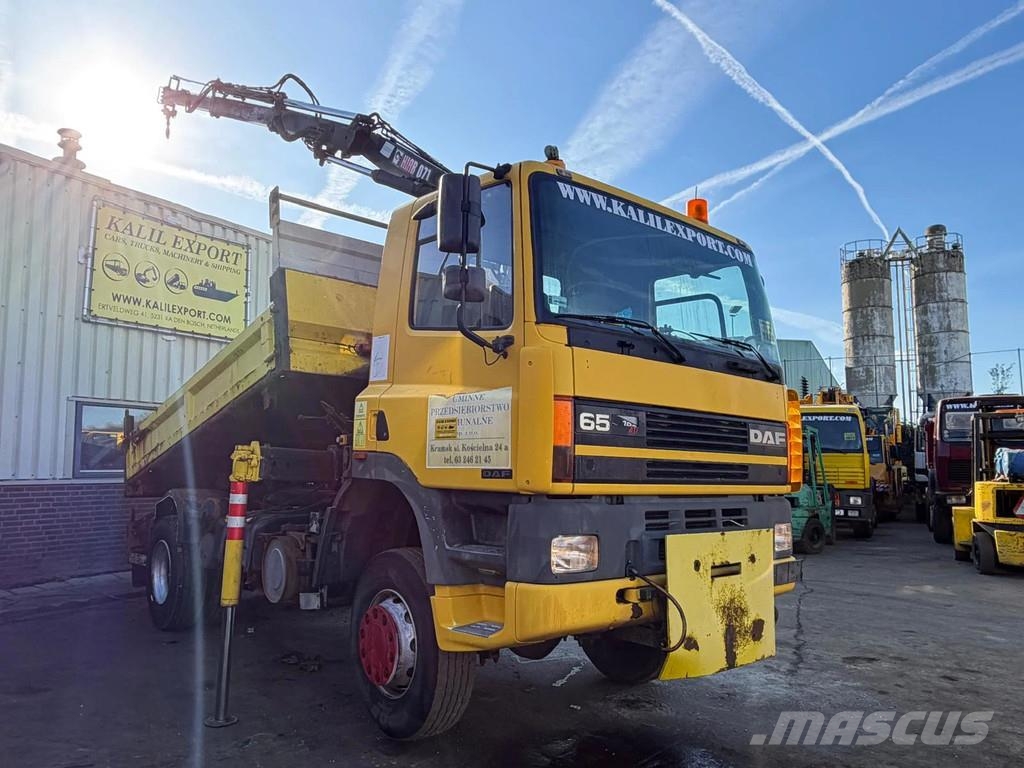 DAF CF 65 .180 - 4x4 - Crane Truck - Hiab Crane - Full Polovne dizalice za sve terene