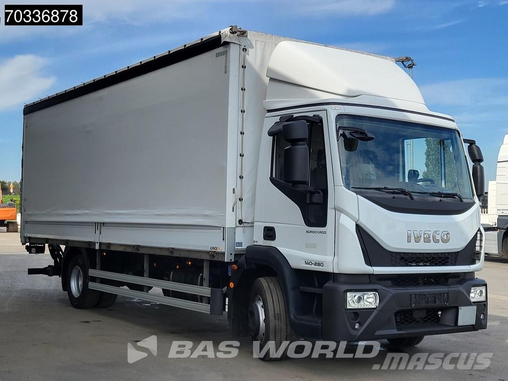 Iveco Eurocargo 140E280 4X2 14t Automatic Tailgate Euro Tents