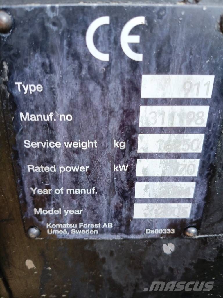 Valmet 911 Харвестери