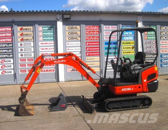 Kubota KX016-4 * 2x Löffel * vgl 18 19 Mini pelle < 7t