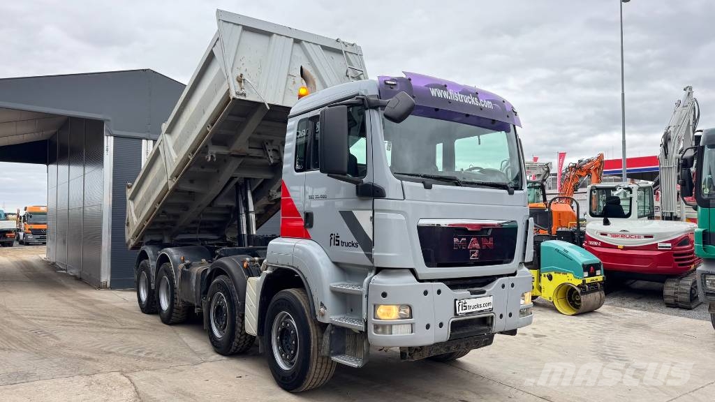 MAN TGS 35.480 8X4 3 SIDED TIPPER Kiper tovornjaki