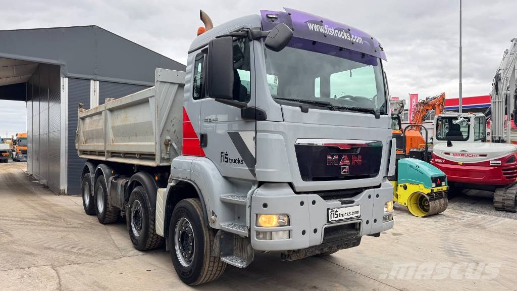 MAN TGS 35.480 8X4 3 SIDED TIPPER Kiper tovornjaki