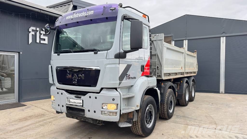 MAN TGS 35.480 8X4 3 SIDED TIPPER Kiper tovornjaki