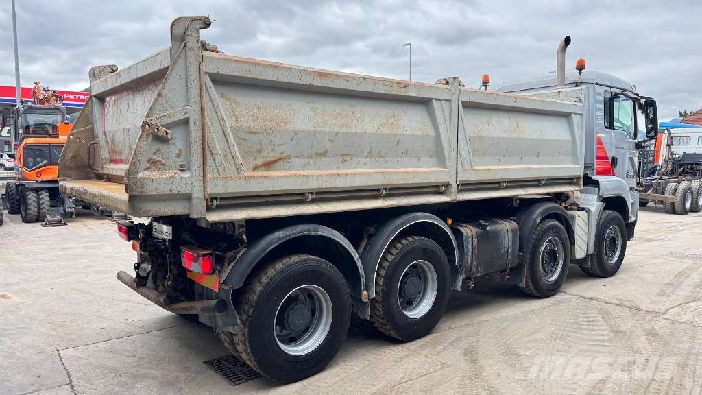 MAN TGS 35.480 8X4 3 SIDED TIPPER Kiper tovornjaki