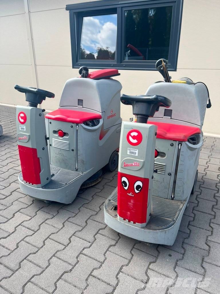 Pakiet szorowarek Comac 7 sztuk Gulvvaskemaskiner