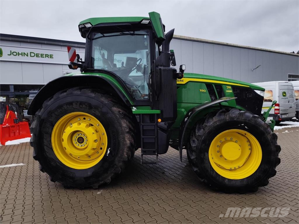 John Deere 7R 330 - Steckachse, Command PRO 트랙터