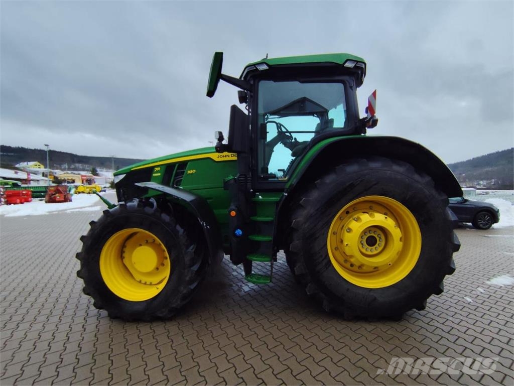John Deere 7R 330 - Steckachse, Command PRO 트랙터
