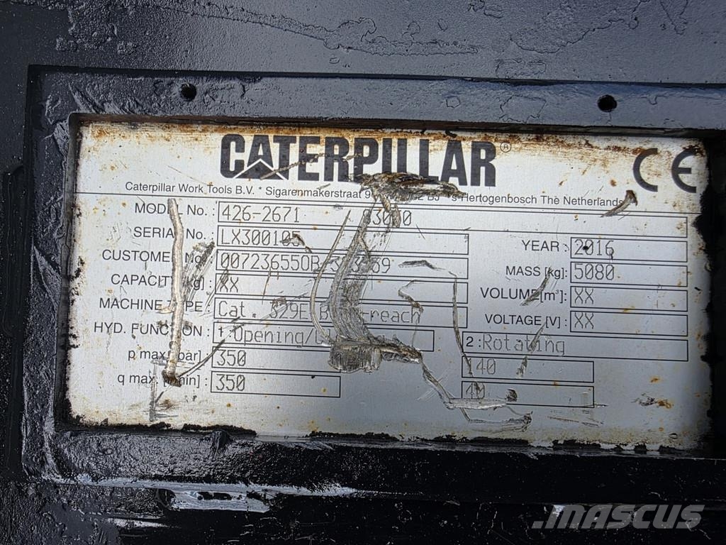 CAT s3050 scrap shear cat s3050 schaar schrootschaar Scharen