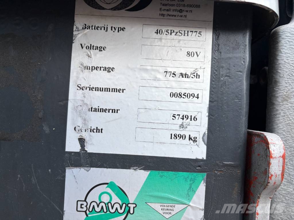 Nissan GQ02 L 30 CU Electric forklifts