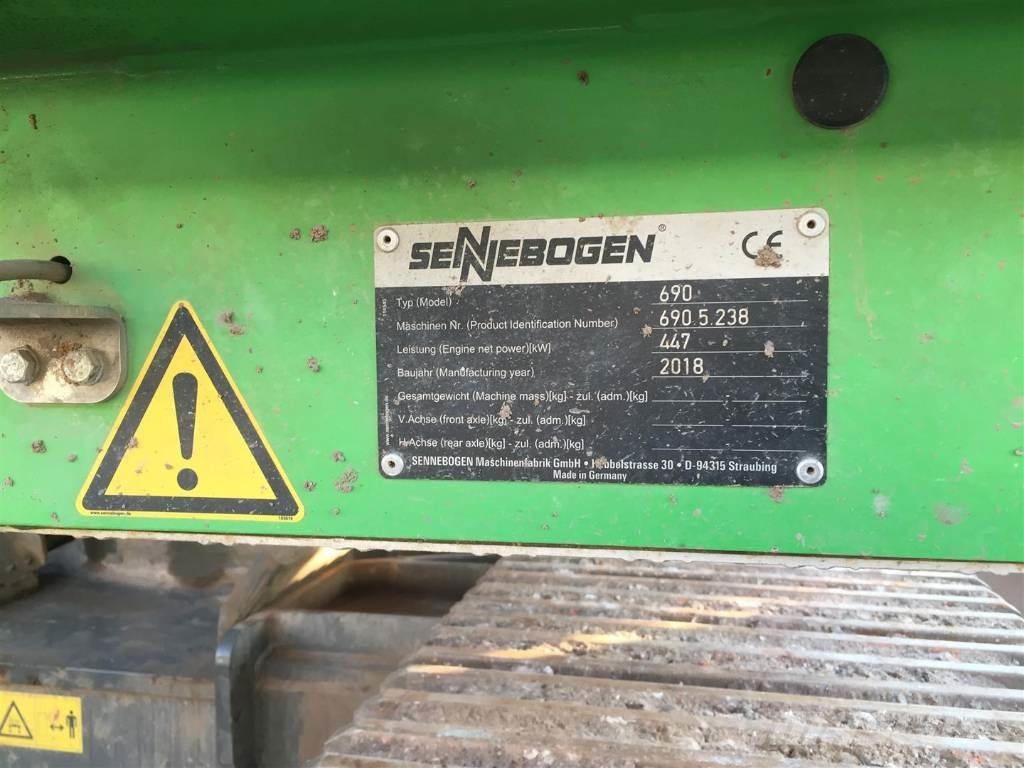 Sennebogen 690 HD Full Equipped Верижни кранове
