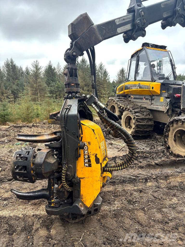 Ponsse Ergo 8W Timber Harvester c/w H7 Head Harvesterji