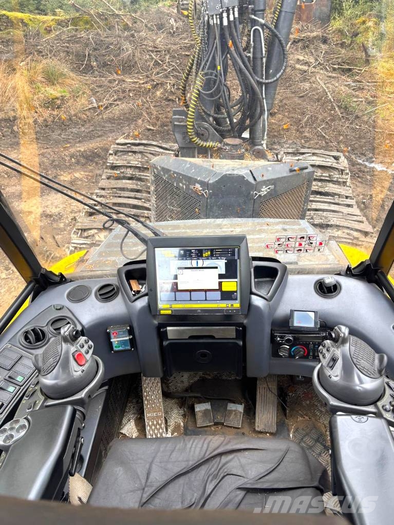 Ponsse Ergo 8W Timber Harvester c/w H7 Head Harvesterji