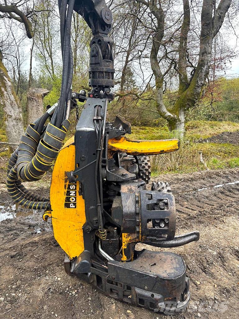 Ponsse Ergo 8W Timber Harvester c/w H7 Head Harvesterji