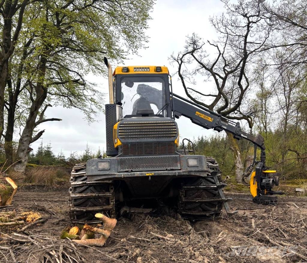 Ponsse Ergo 8W Timber Harvester c/w H7 Head Harvesterji