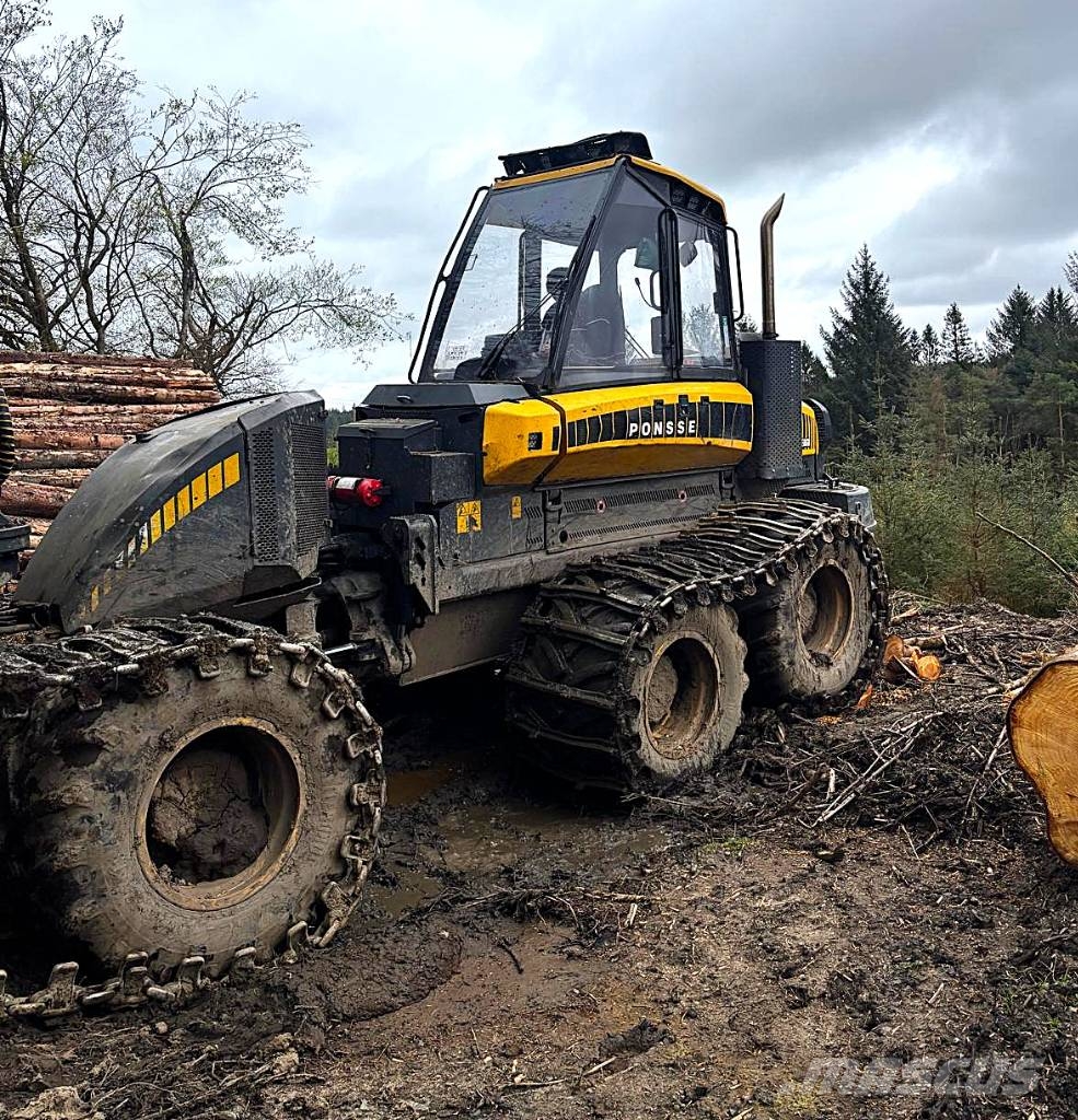 Ponsse Ergo 8W Timber Harvester c/w H7 Head Harvesterji